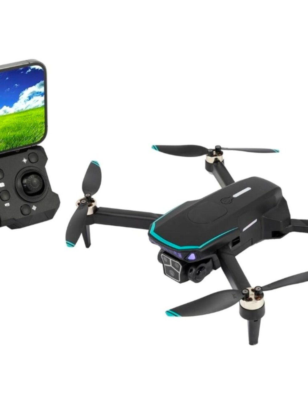 NEW GPX Skv Rider XG-34 Neith Foldable Brushless Drone with GPS and Wi-Fi Camera